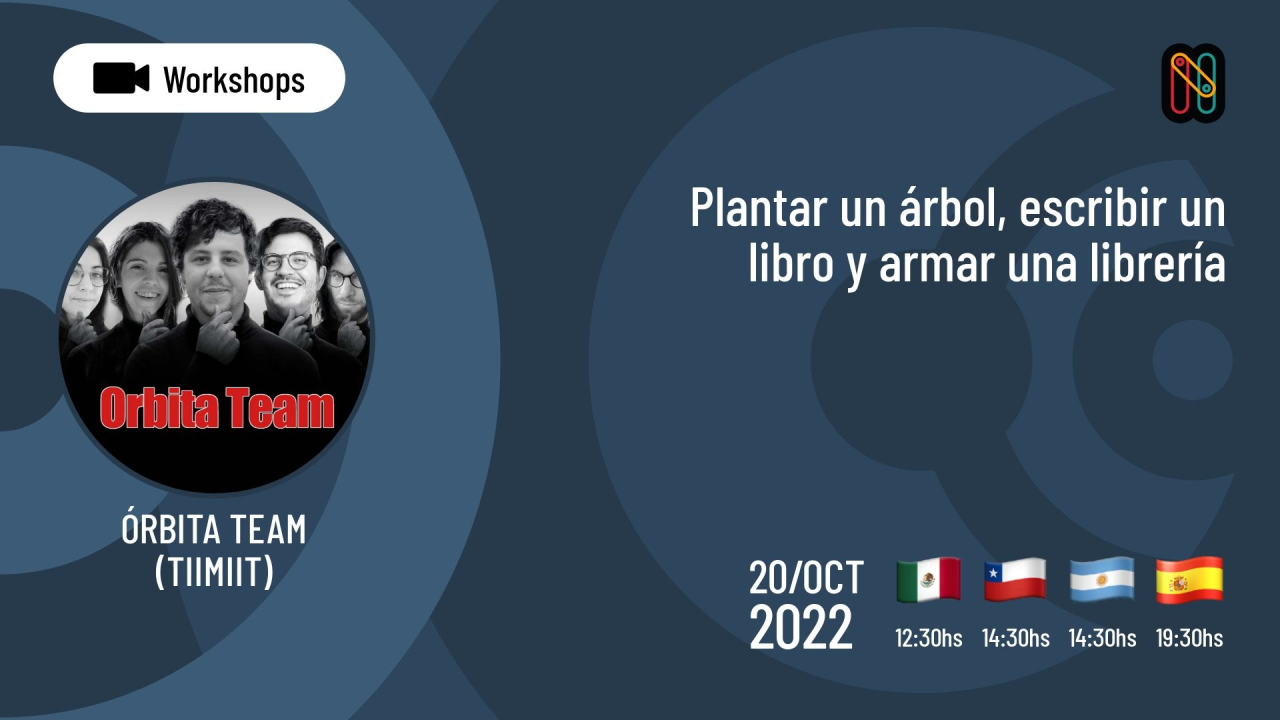 Plantar un árbol, escribir un libro y armar una librería