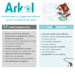 Instruire le PERMIS DE LOUER avec Arkel