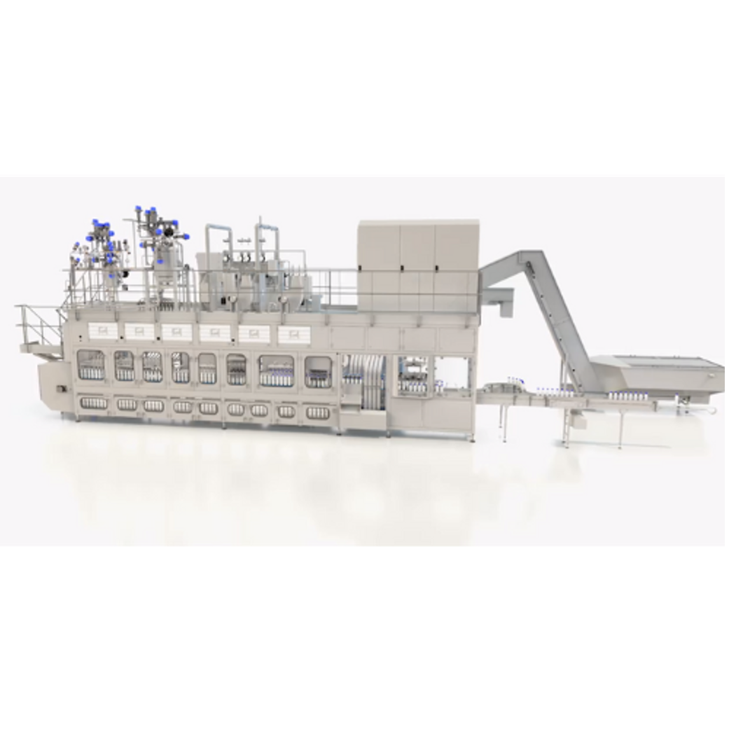 Fill-Seal-Capping bottles inline