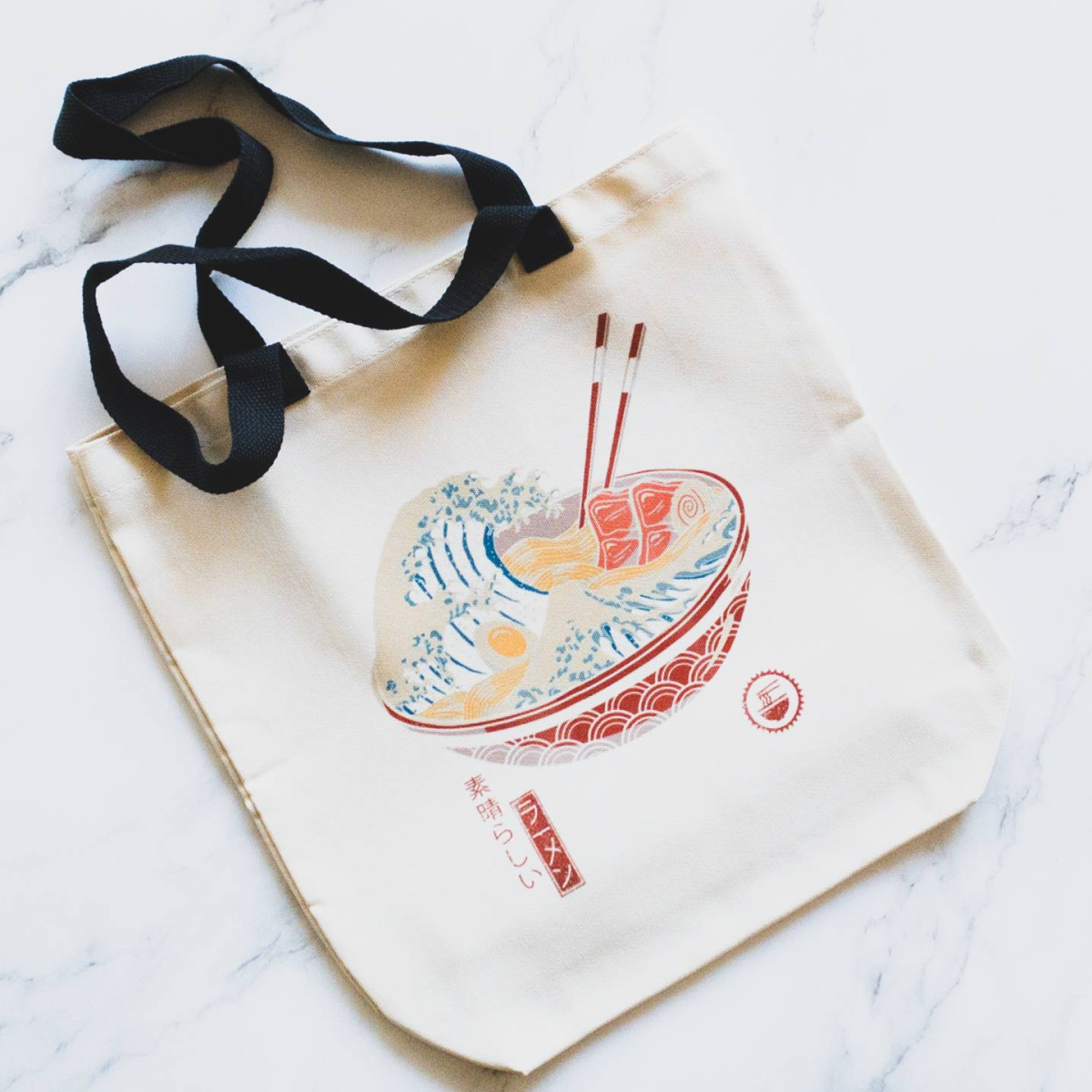 Colorful Ramen Tote Bag