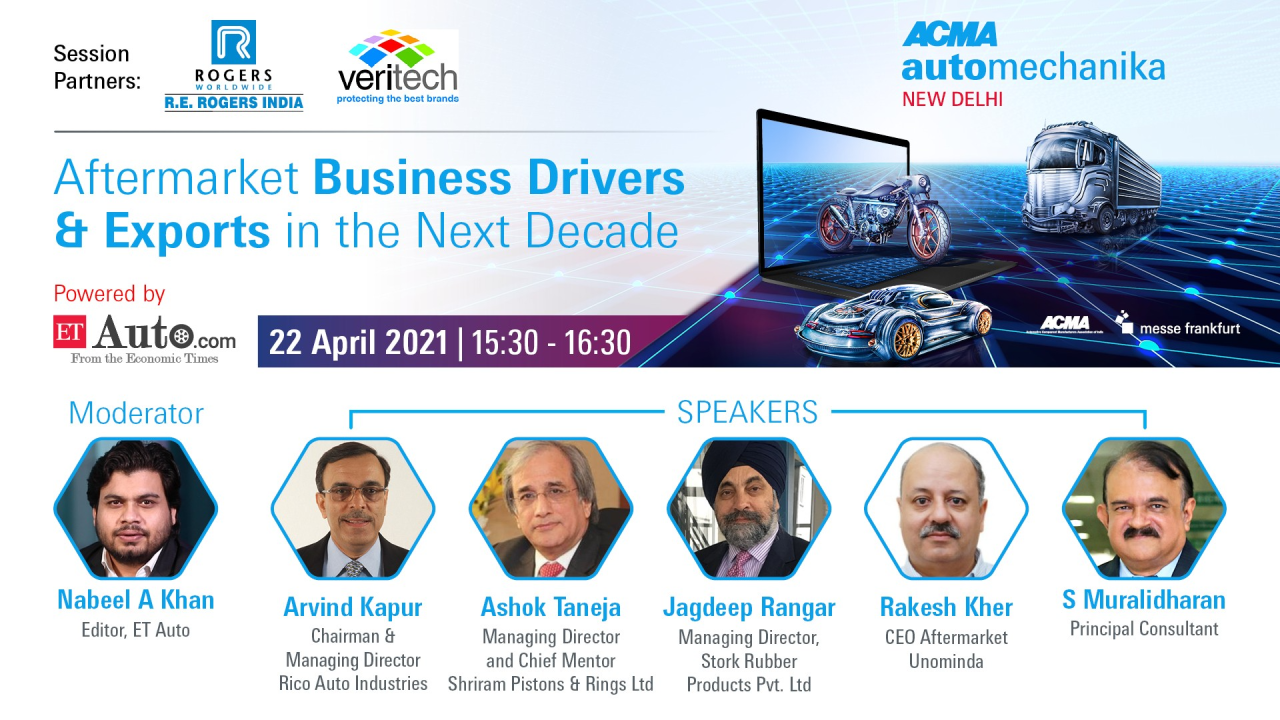 Aftermarket Business Drivers & Exports in the Next Decade powered by ET Auto