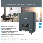 ZCS AZZURRO INVERTER DI STRINGA TRIFASE