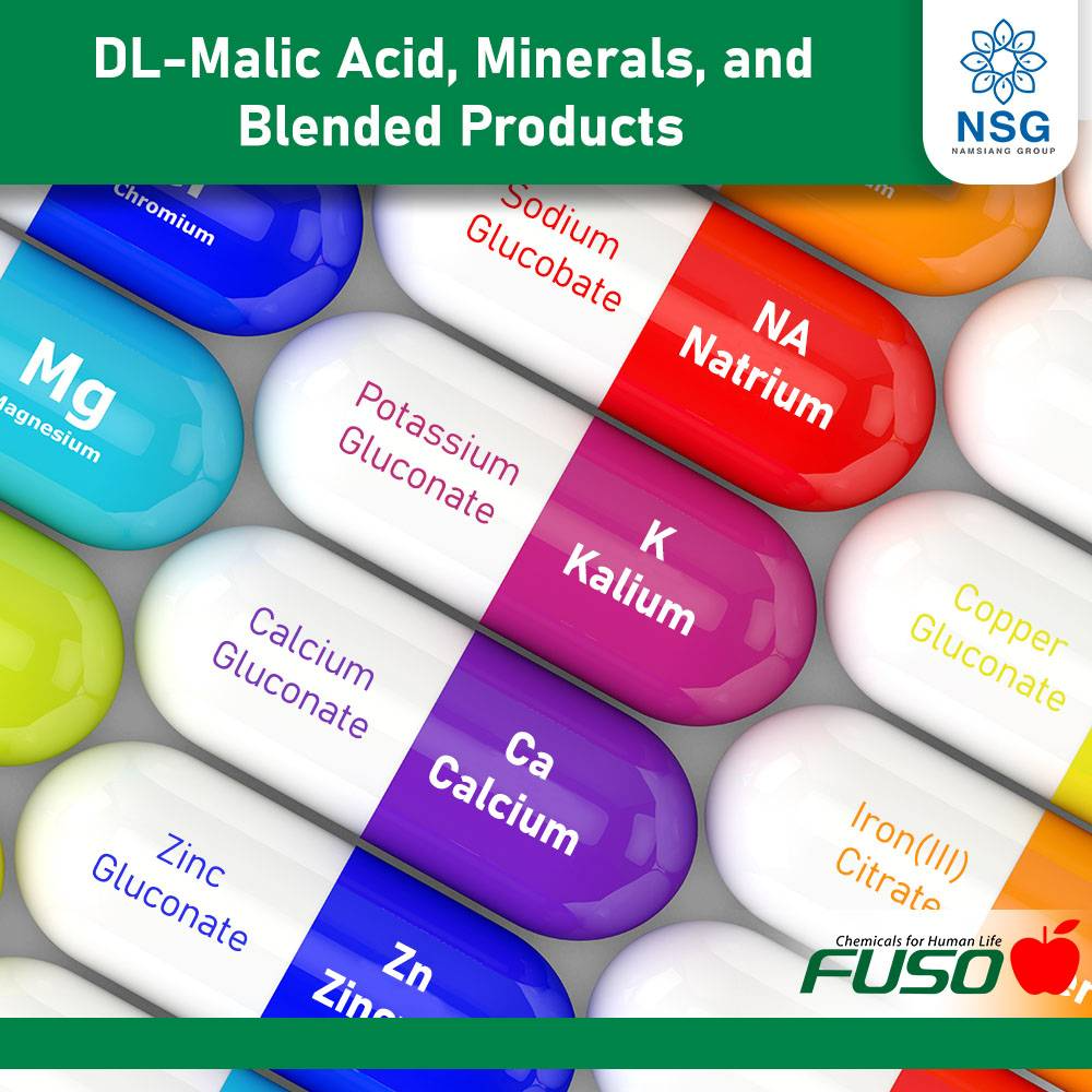 Fuso - DL-Malic Acid, Minerals and Blended Products