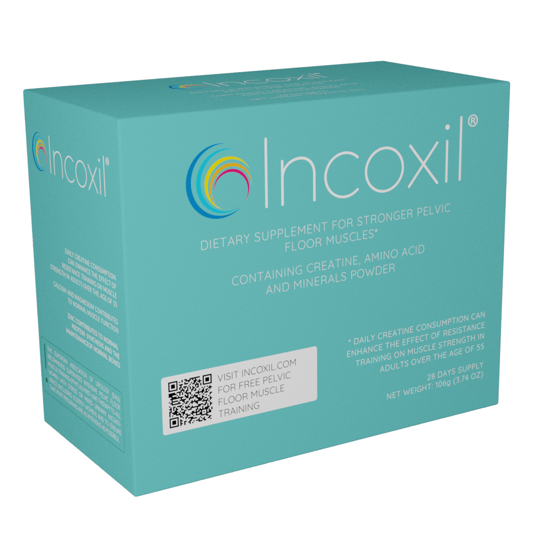 INCOXIL - FOOD SUPPLEMENT TO STRENGTHEN PELVIC FLOOR MUSCLES CONTAINING CREATINE, AMINO ACID AND MINERALS POWDER