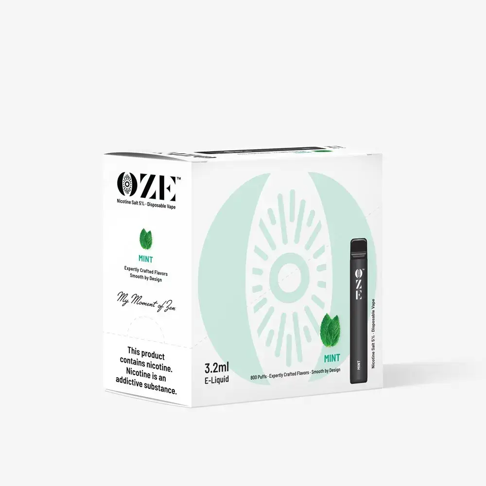 OZE Tobacco Free Nicotine Vape (12 Delicious Flavors)