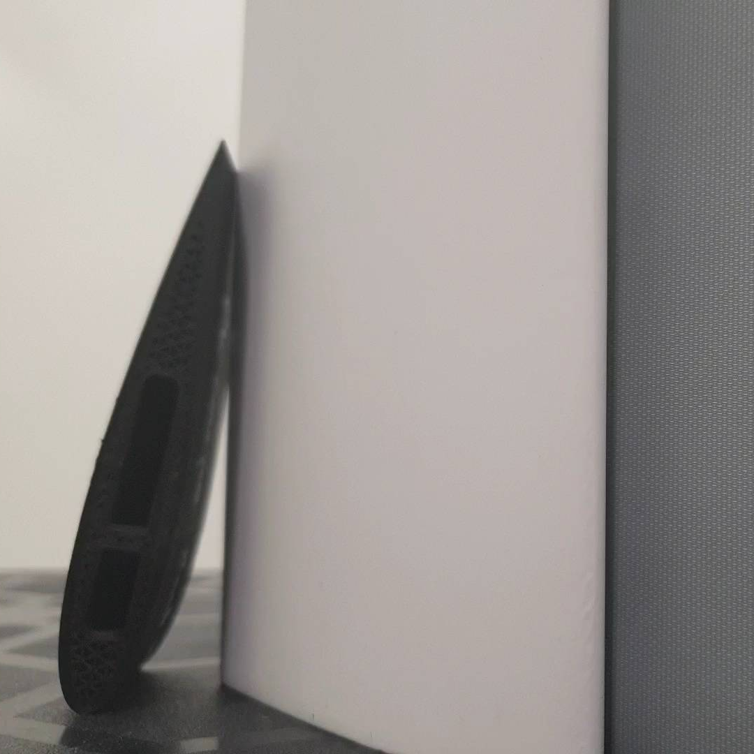 Foil composite imprimé en 3D et texturé en surface