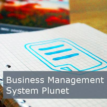 Our business management system “Plunet”