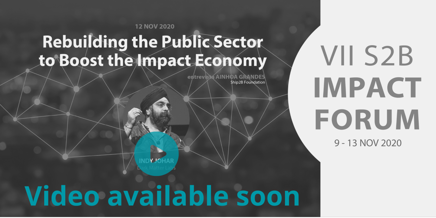Rebuilding the Public Sector to Boost the Impact Economy