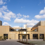 Fire safe & energy efficient: facade subframe system ALWI with aluminum L-shaped Flex wall brackets