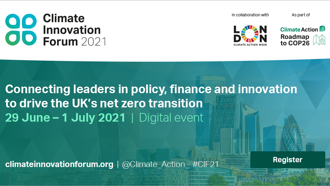 Climate Innovation Forum Day 2: Green, Clean & Resilient Cities will begin at 10:50 am BST