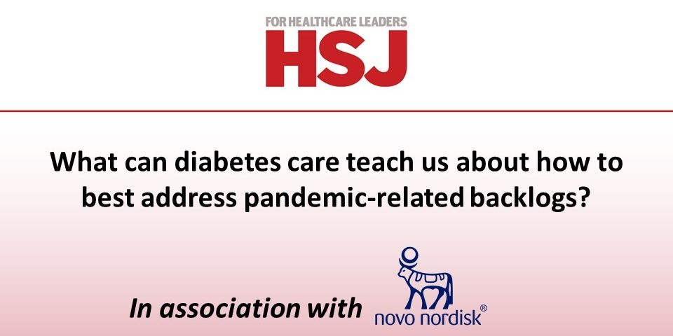 What can diabetes care teach us about how to best address pandemic-related backlogs?