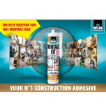 BISON MONTAGE KIT® MULTIPURPOSE CONSTRUCTION AND ASSEMBLY ADHESIVE