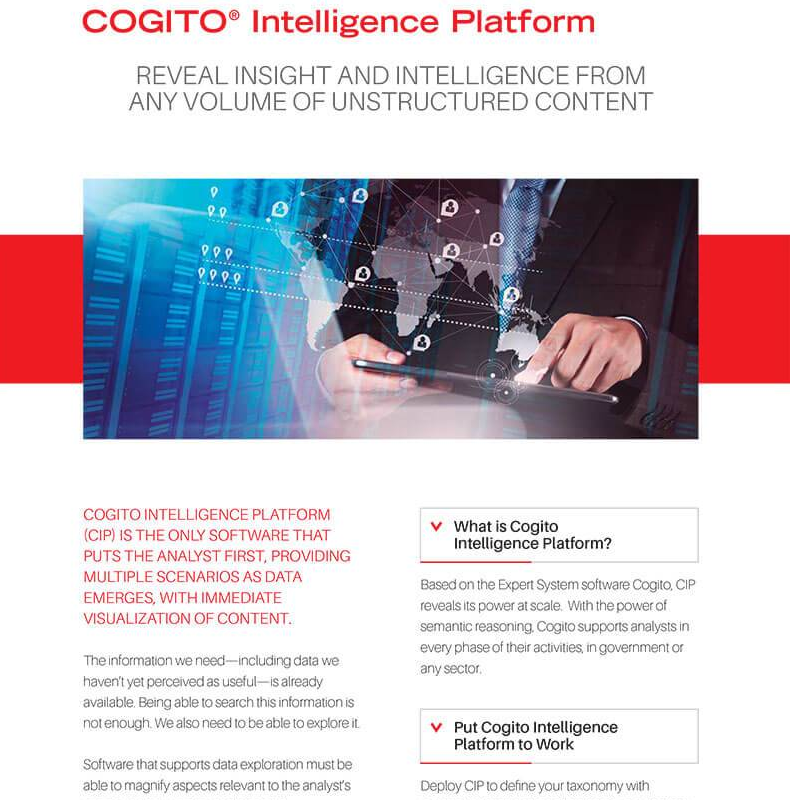 COGITO Intelligence Platform