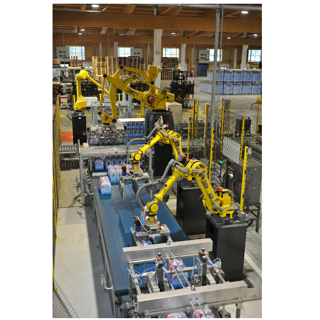 Robotic palletizing systems