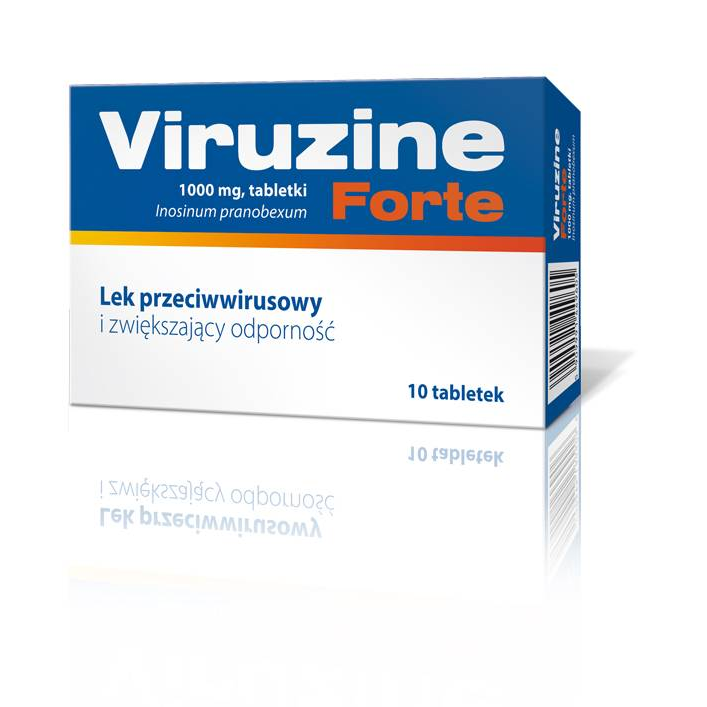 Viruzine Forte, 1000 mg inosine, tablets