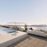 Promenade - Appartements zone riveraine de Lisbonne