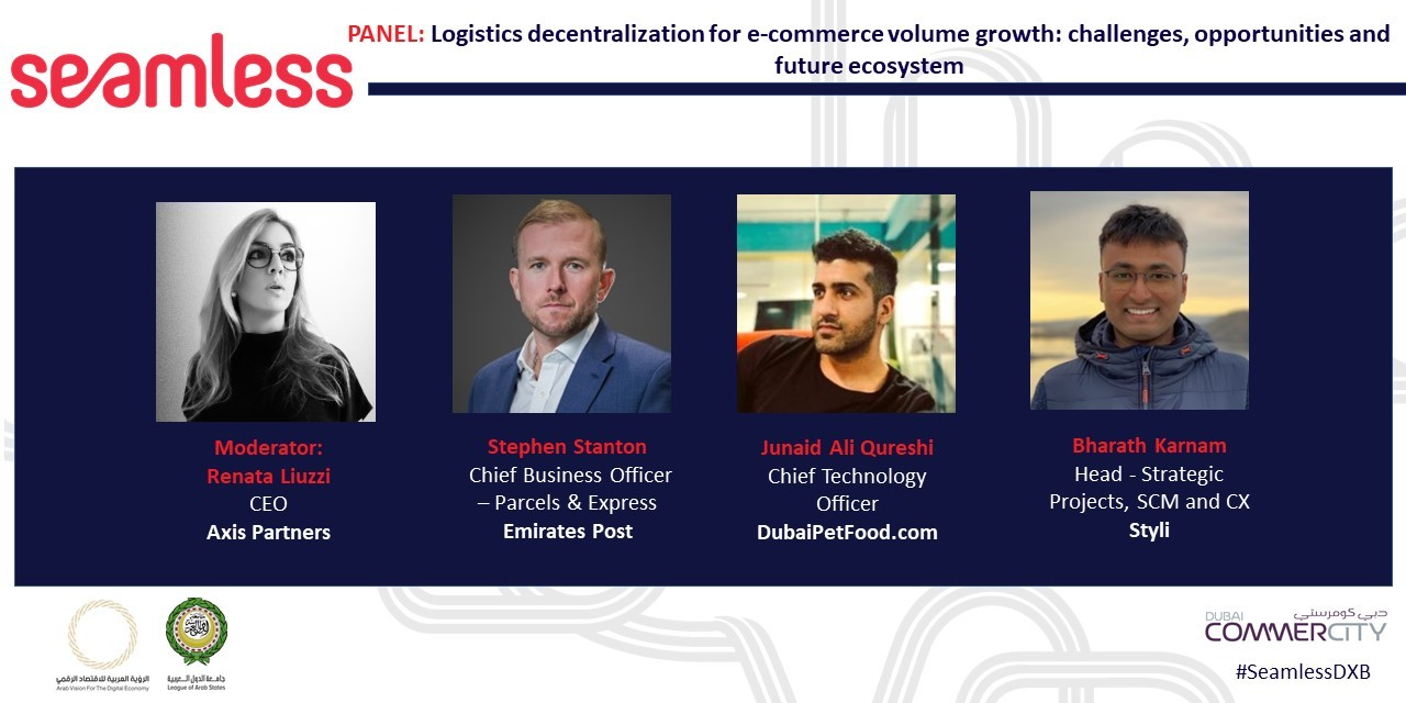 PANEL Logistics decentralization for e-commerce volume growth: challenges, opportunities and future ecosystem