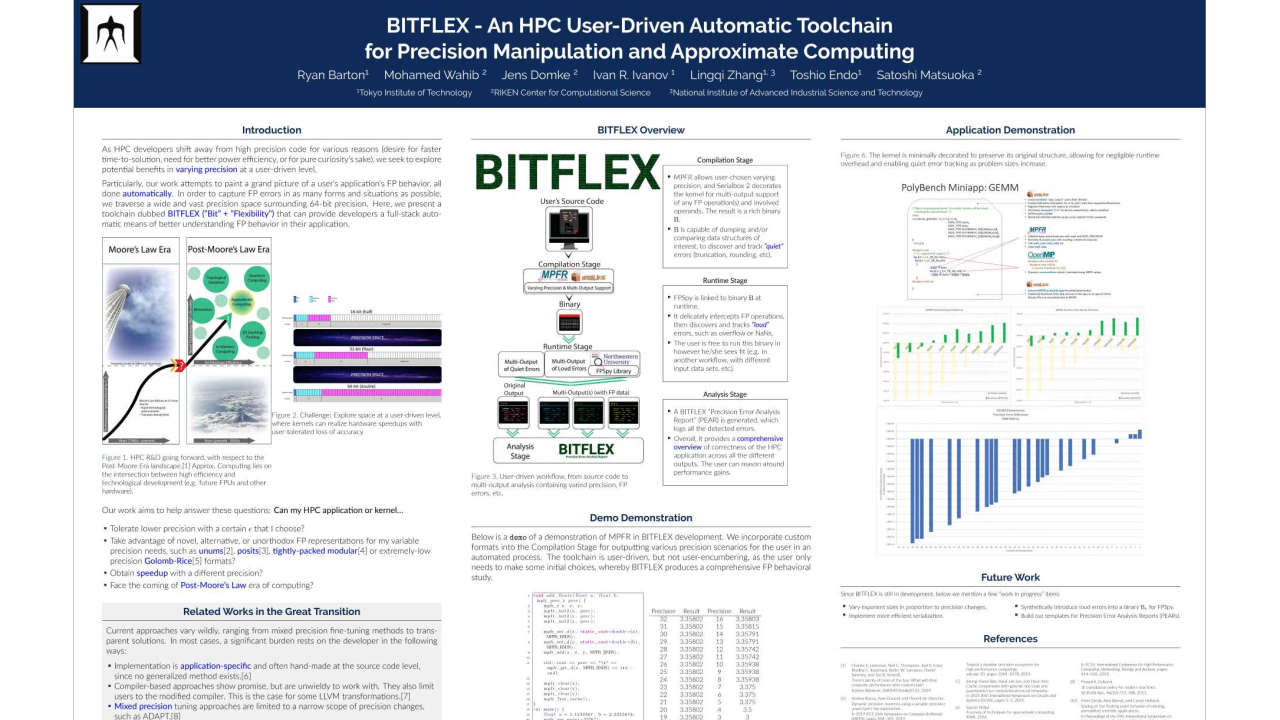 BITFLEX - An HPC User-Driven Automatic Toolchain for Precision Manipulation and Approximate Computing