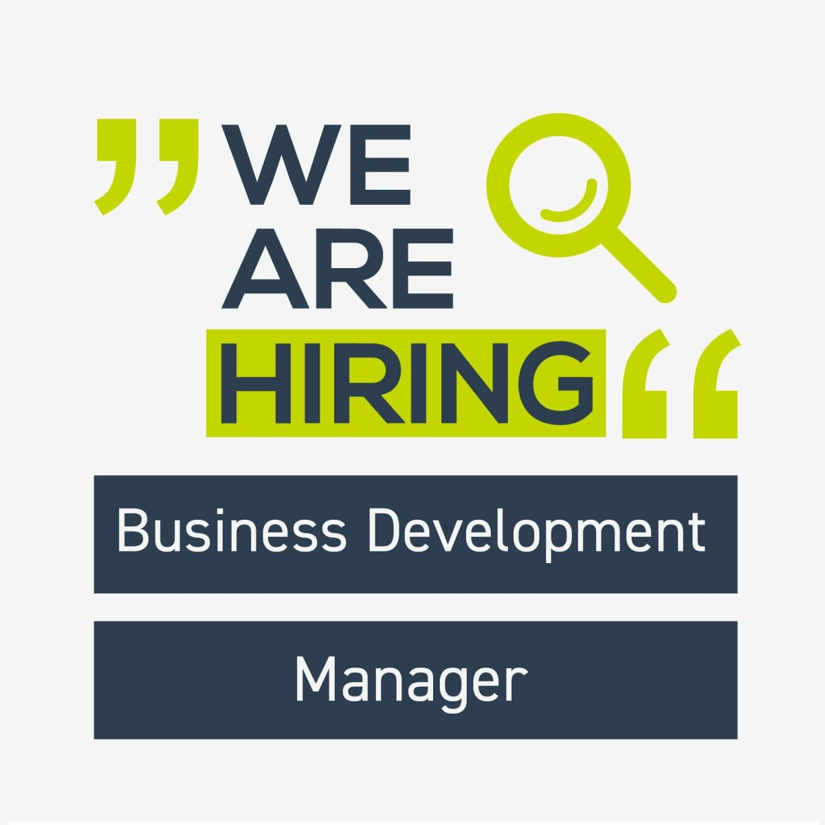 Business Development Manager