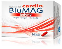 BluMAG cardio (magnesium oxide, vit. B6, fish oil)