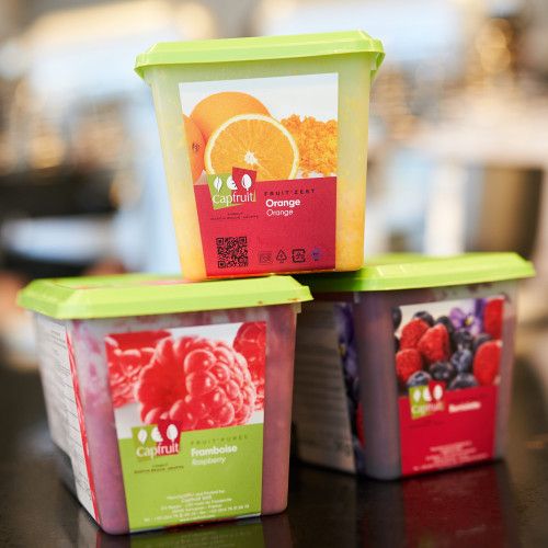 Frozen fruit purees NO ADDED SUGAR