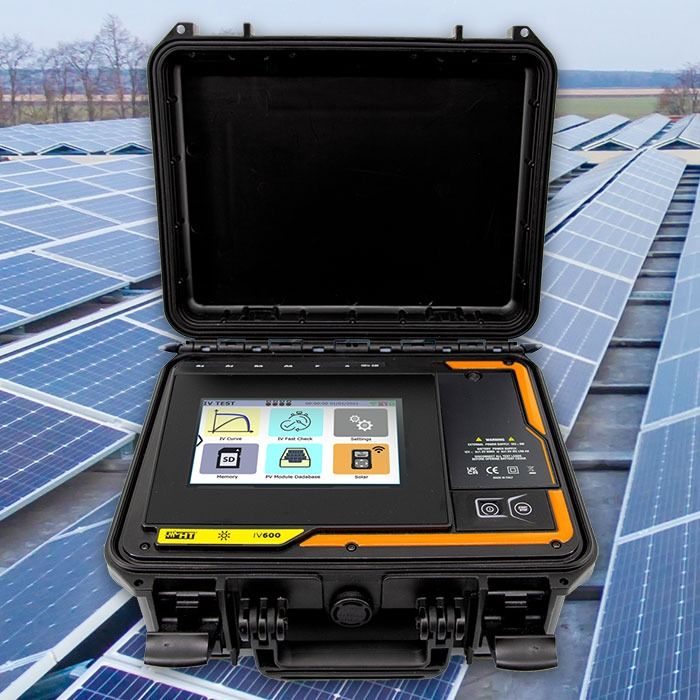 HT Instruments I-V600 testinstrument voor PV-installaties