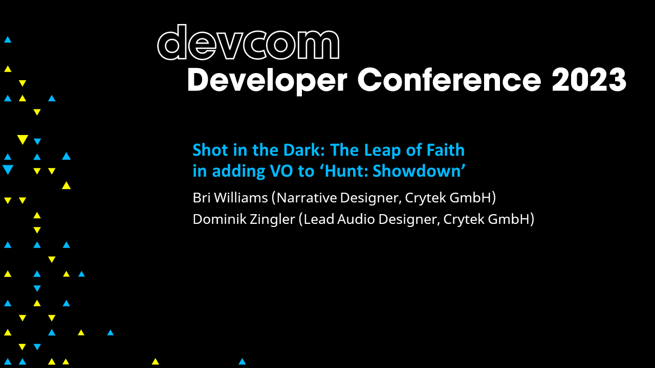 Shot in the Dark: The Leap of Faith in adding VO to 'Hunt: Showdown'