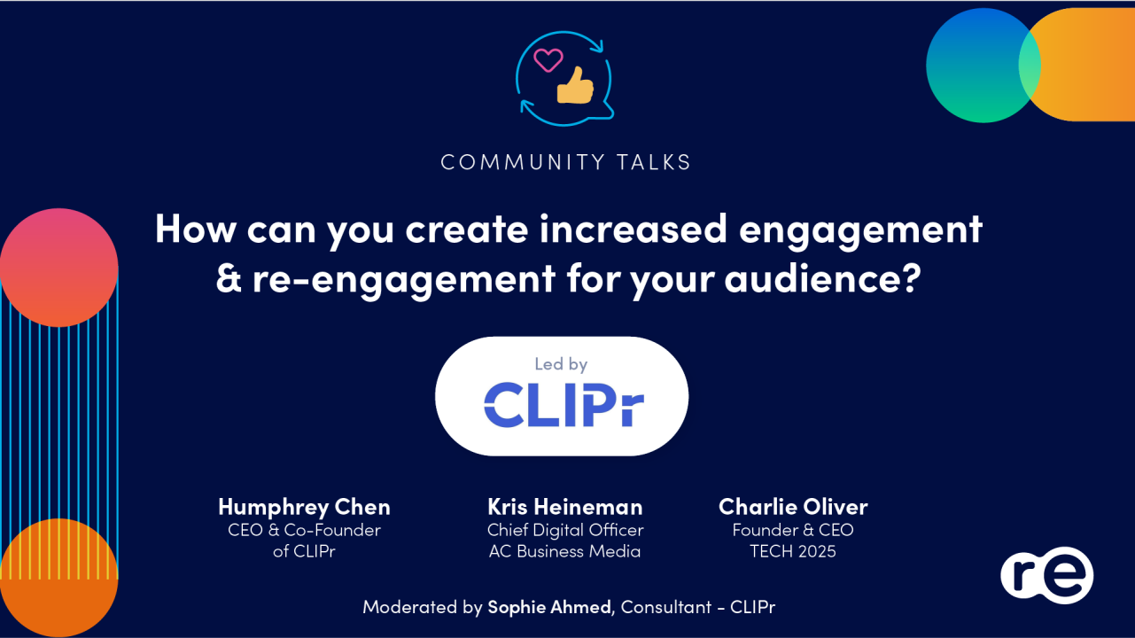 How Can You Create Increased Engagement and Re-engagement For Your Events?