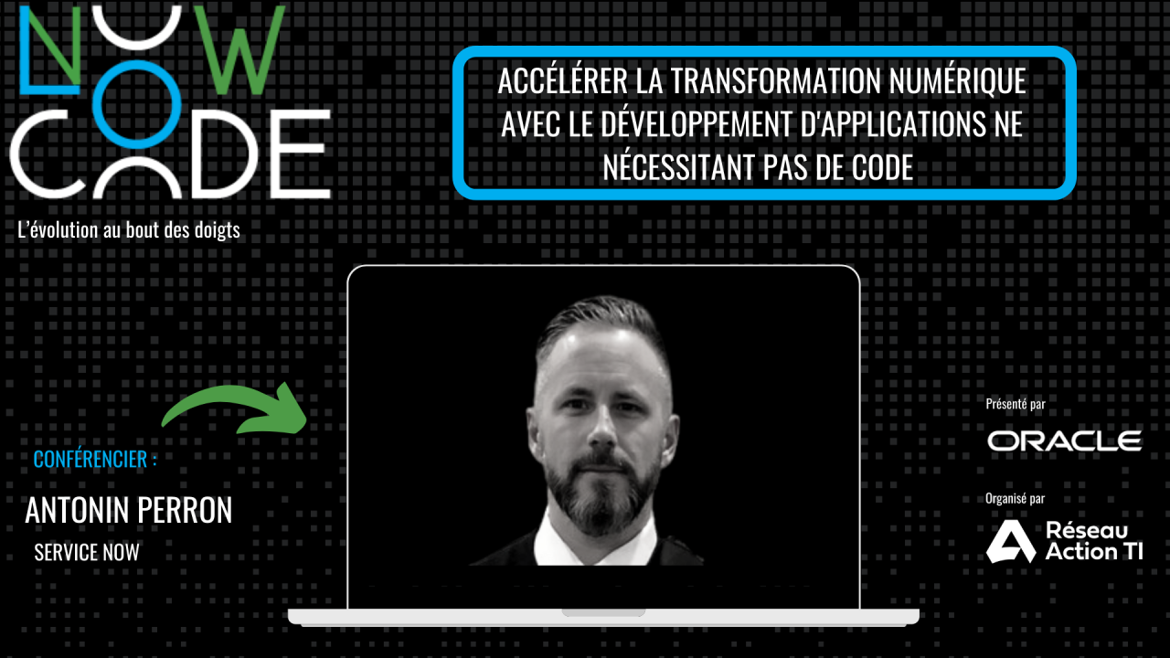 Accélérer la transformation numérique avec le développement d'applications ne nécessitant pas de code