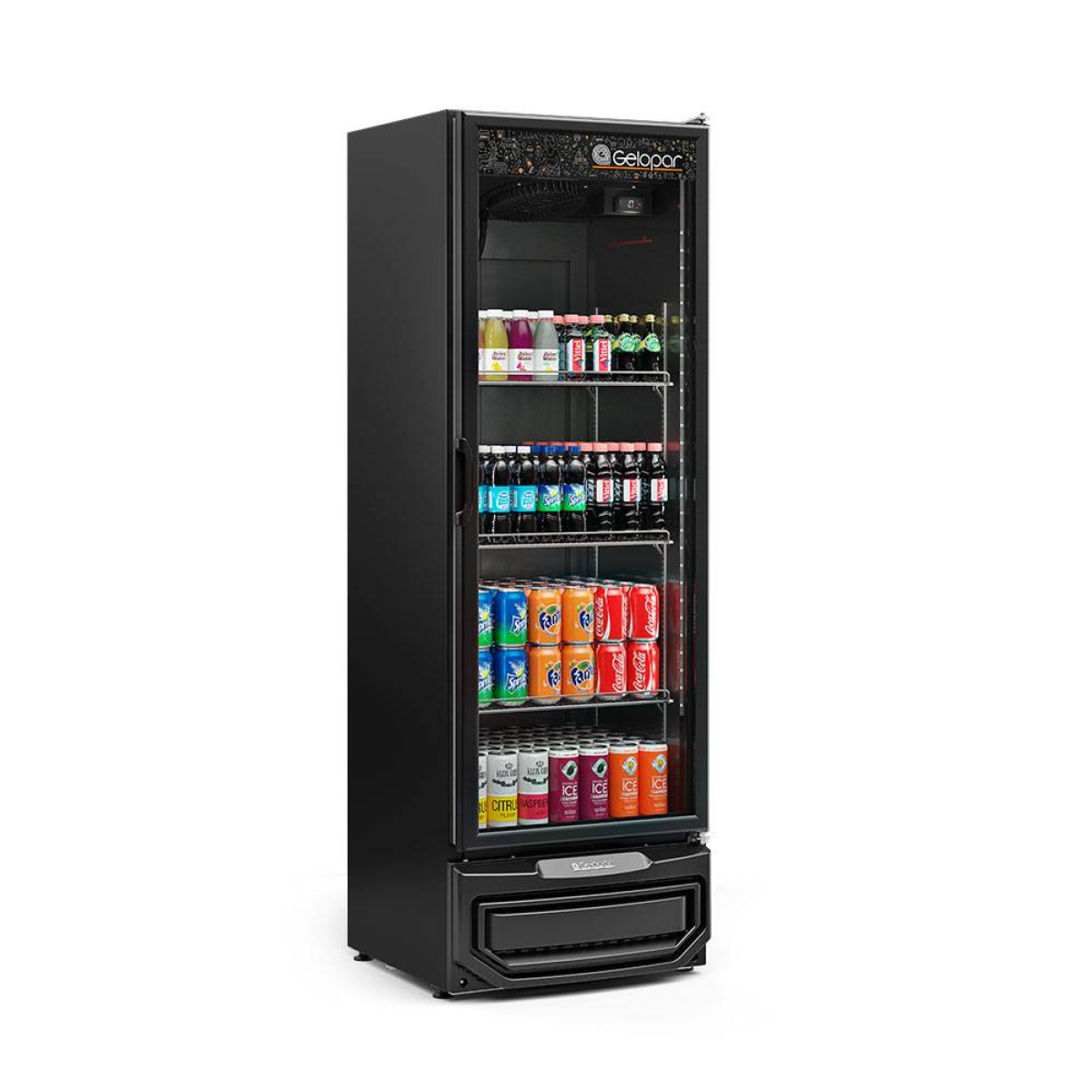 GRV-45 ECO PR Refrigerador Vertical Linha Ápice