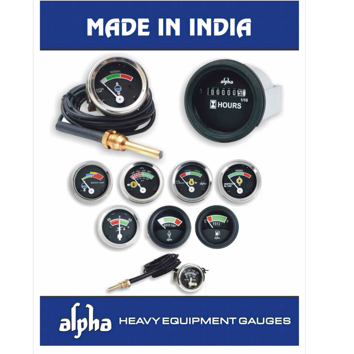 Heavy equipment parts Gauges