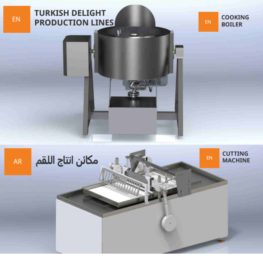 Turkish Delight Production Machines