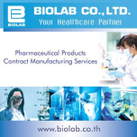 Pharmaceutical products - Contract Manufacturing Services