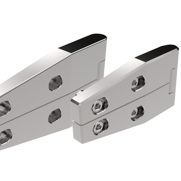 KLIMA-FLEX CHARNIÈRE 2D RÉGLABLE 180° INOX