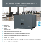 ZCS AZZURRO INVERTER DI STRINGA TRIFASE