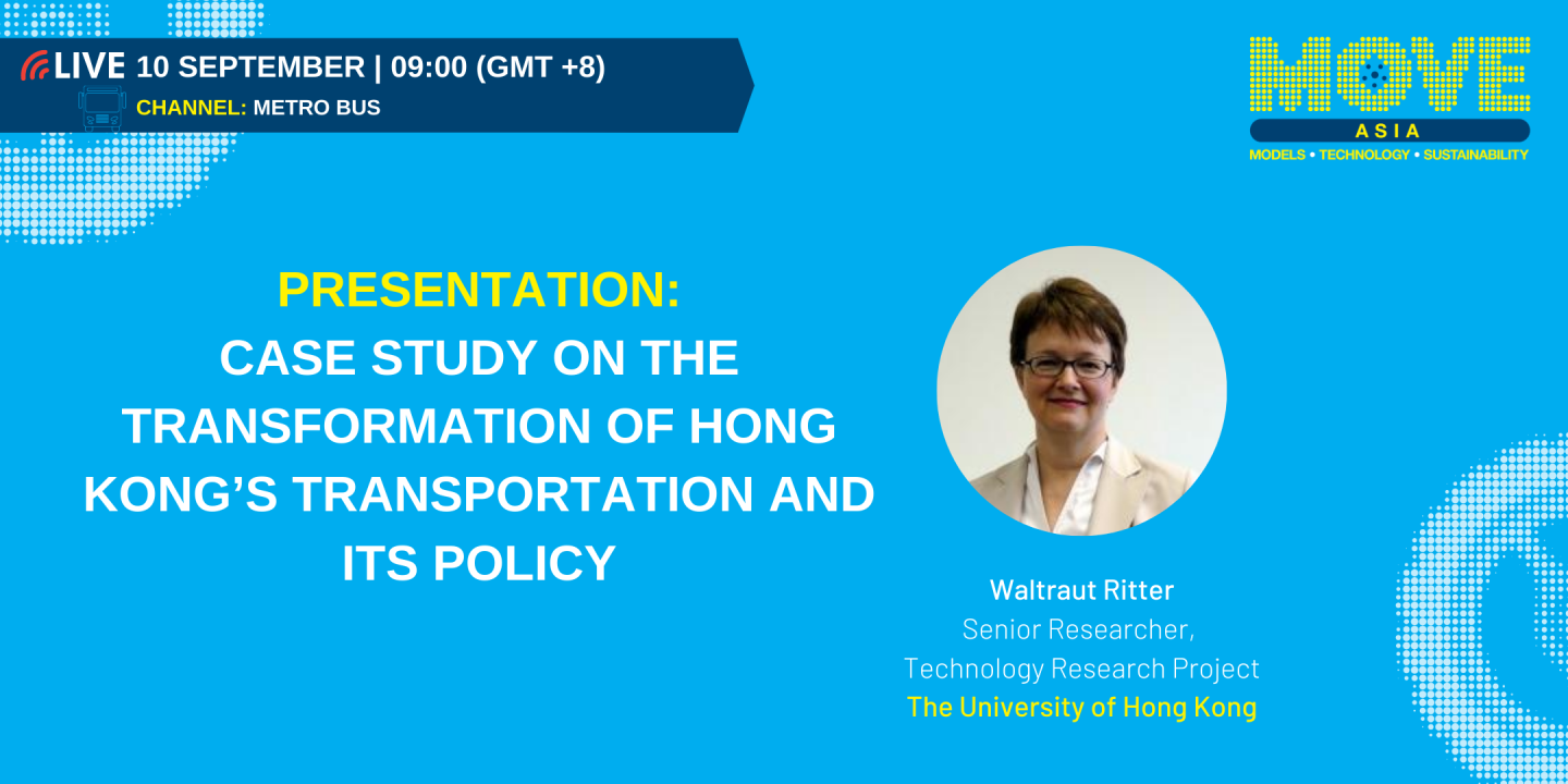 Case study on the transformation of Hong Kong’s transportation and its policy