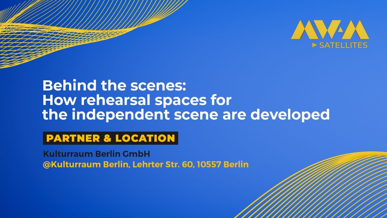 Behind the scenes: How rehearsal spaces for the independent scene are developed