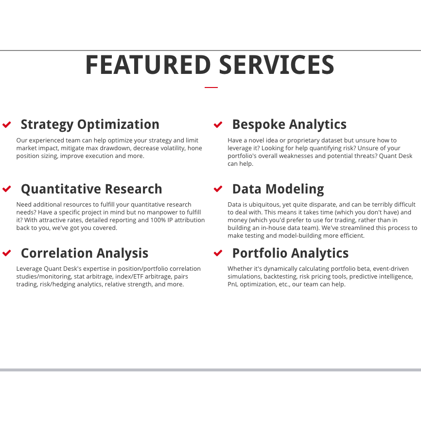 Samurai Quant Desk - Outsourced quantitative analysis & AI-enabled research