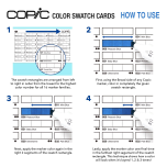 Copic Color Swatch Card & other Paper Products