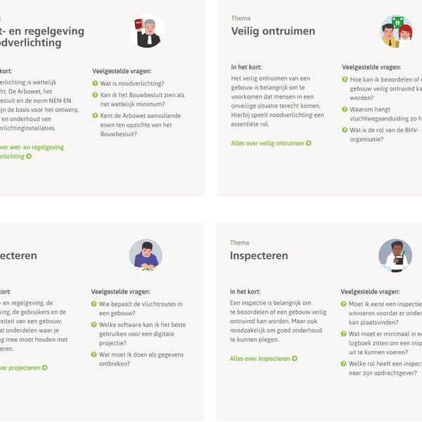 Het antwoord op al je noodverlichtingsvragen; de Kennisbank van het Kenniscentrum!