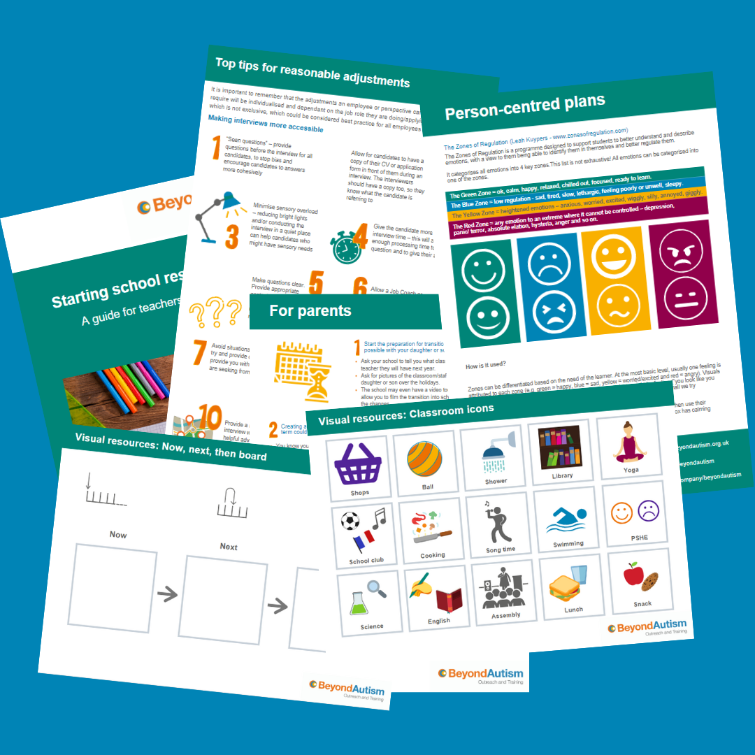 FREE autism resources for parents and professionals