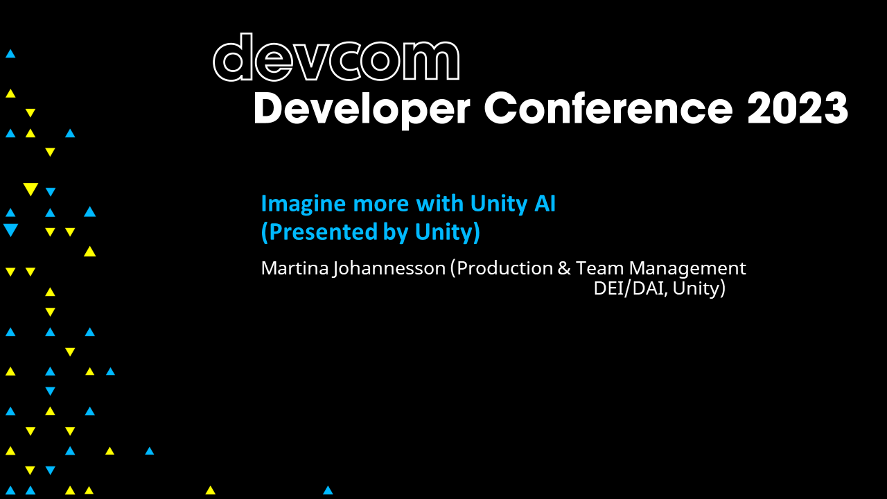 Imagine more with Unity AI
