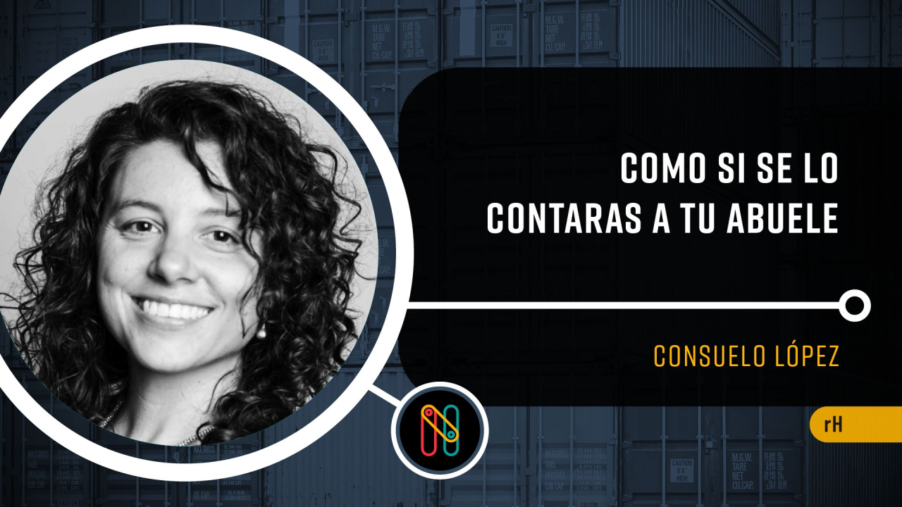 Como si se lo contaras a tu abuele