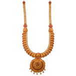 Gold Jewellery-Antique Jewellery-Temple Jewellery-Long Haram-Kantha