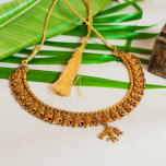 Gold Jewellery-Antique Jewellery-Temple Jewellery-Short Necklace