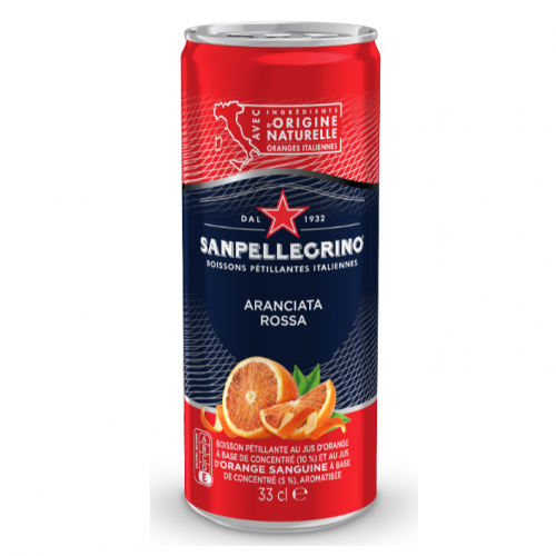 SANPELLEGRINO ARANCIATA ROSSA CAN 33CL