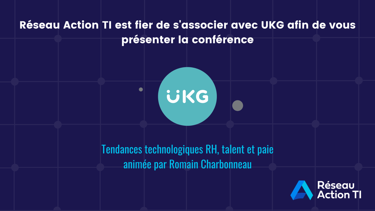 DISPONIBLE EN REDIFFUSION : Tendances Technologiques RH, Talent et paie