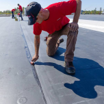 Membrane d'étanchéité autocollante: EPDM FullForce de Firestone