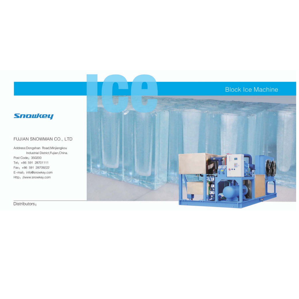 Block Ice Machine