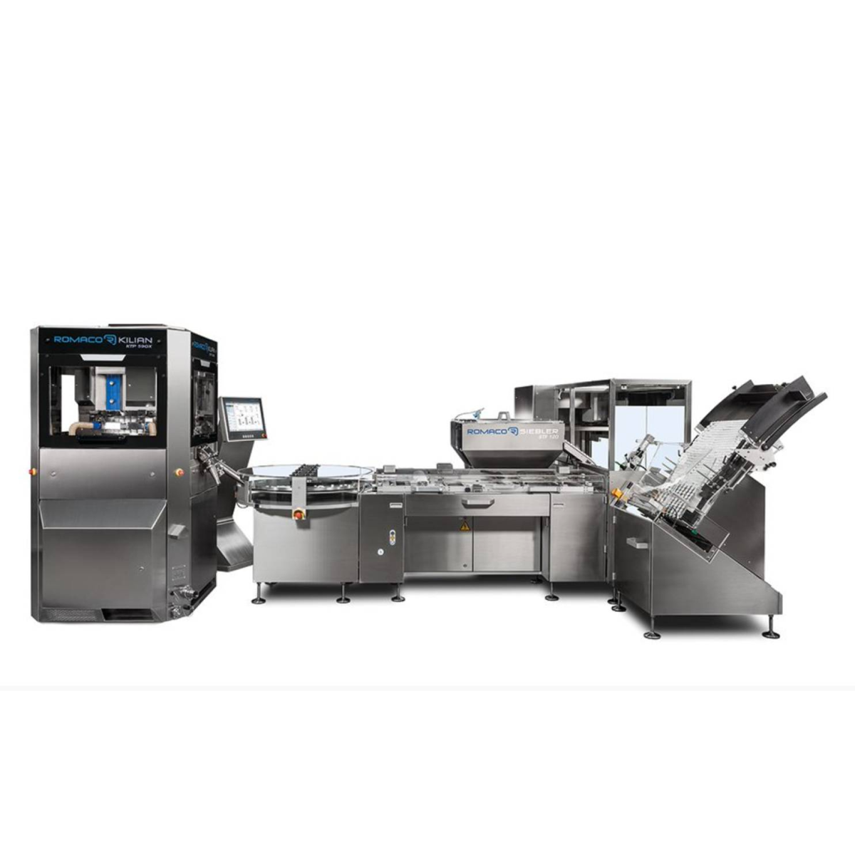 Rigid Tube Filling Machine STF 120 from Romaco Siebler